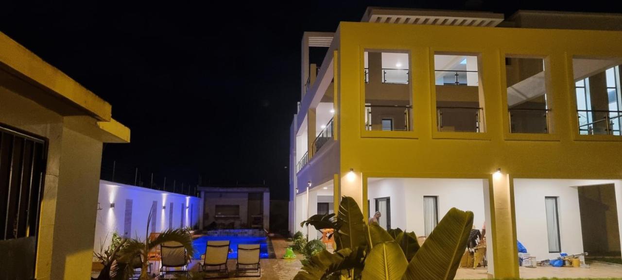 Villa Bolati, Avec Piscine, Jacuzzi, Jardin Et Vue Bonoua Екстериор снимка