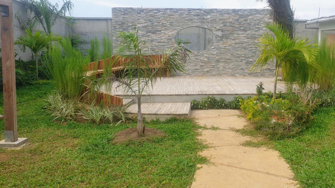 Villa Bolati, Avec Piscine, Jacuzzi, Jardin Et Vue Bonoua Екстериор снимка