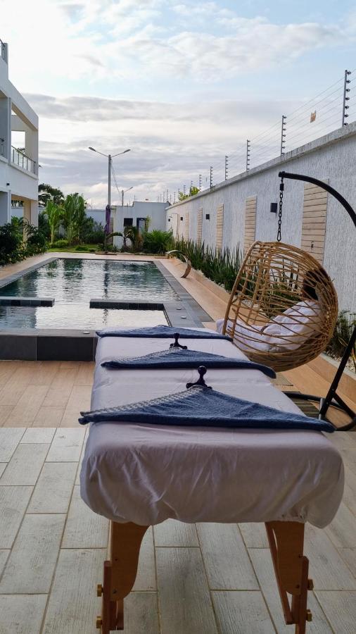 Villa Bolati, Avec Piscine, Jacuzzi, Jardin Et Vue Bonoua Екстериор снимка